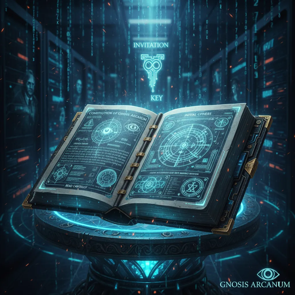 Gnosis Arcanum Codex Invitation Key to the Outer Sanctuary